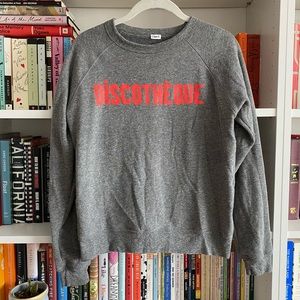 Clare V. Gray Discotheque sweatshirt XS